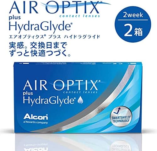 2-box set Air Optics Plus Hydraglide [BC] 8.6 [DIA] 14.2 [PWR] -5.50 2-week disposable contacts - NewNest Australia