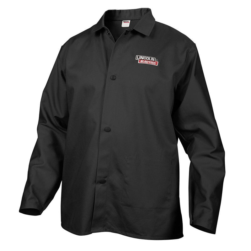 Lincoln Electric Black Flame-Resistant Cloth Welding Jacket X-Large