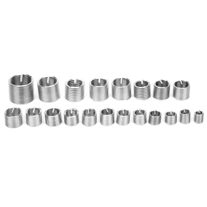 Thread Repair Tool, 300 Pcsset M6- Stainless Steel Metric Thread Repair Insert Kit Hardware Parts for Car Thread Repair, Tapping Inserts