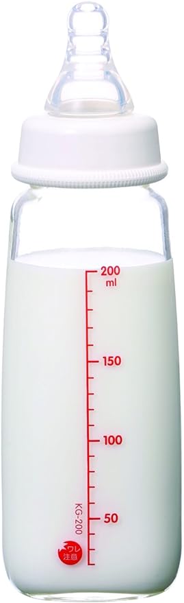 Pigeon [Heat-resistant Glass, 7.8 fl oz (200 ml)] Slim Type Baby Bottle 7.8 fl oz (200 ml) - NewNest Australia