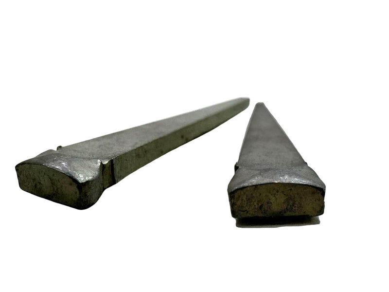 13-477 2.5in. - 8d Metalic Cut Masonry Nails with 1/4in. Flat Head Style - 1LB 1 Pounds