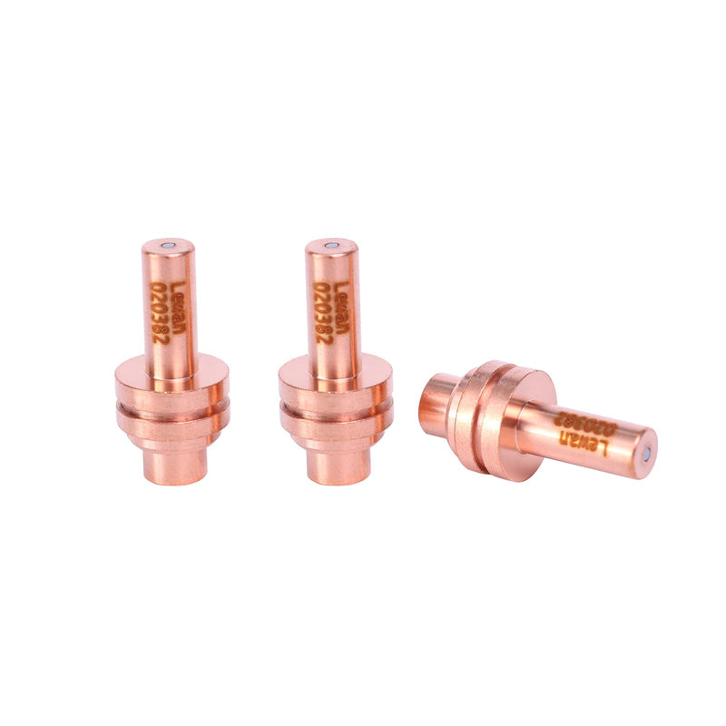 10Pcs 020382 Electrodes & 10Pcs 120504 Nozzle Tips Fit for Hypertherm PMX 350 380 Cutter 020382-120504