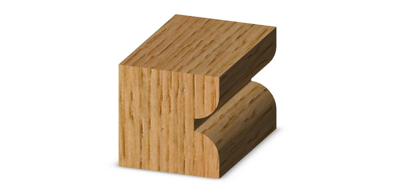 Whiteside Router Bits 3190 Full Bead Bit with 1/8-Inch Radius, 7/8-Inch Large Diameter and 5/16-Inch Cutting Length