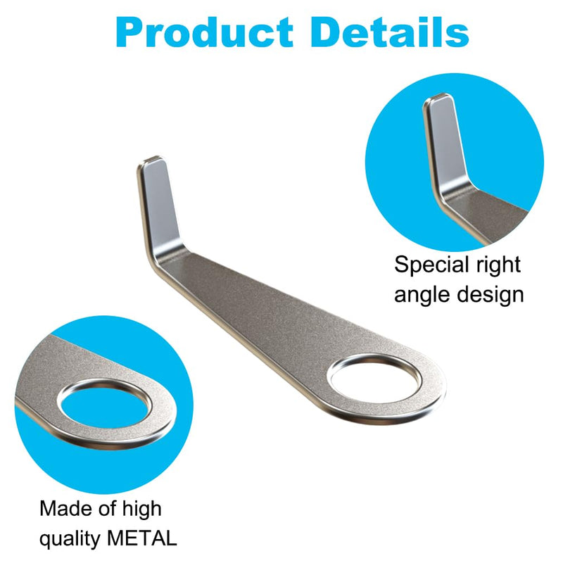 Video Doorbell Key Replacement Tool, Secure Removal Key Tool Compatible with All-New R/ing Battery Doorbell (2024), Ring Doorbell Camera Opening Key Tool (2 Pack)
