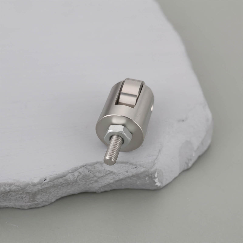 2pcs M2.5 Dial Indicator Point Roller Measuring Head Contacting Tip 2