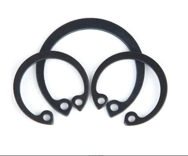 Durable Spring Steel Internal snap retaining Rings with Black Oxide Finish (10, 1/4") 10 1/4"