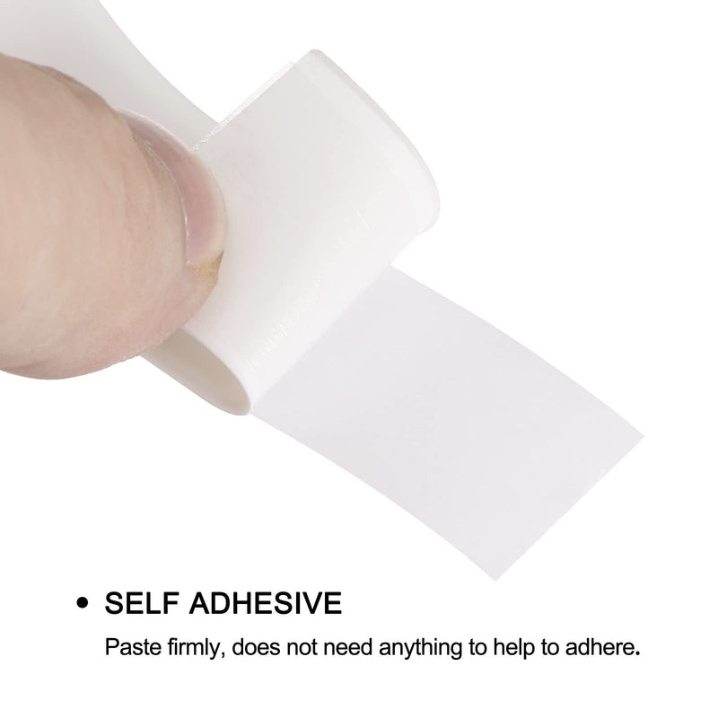 uxcell Waterproof Seal Caulk Strip Tape Self Adhesive 0.87" W x 10.5'L PVC Sealing Tape for Kitchen Bathroom White 2Pcs 0.87"