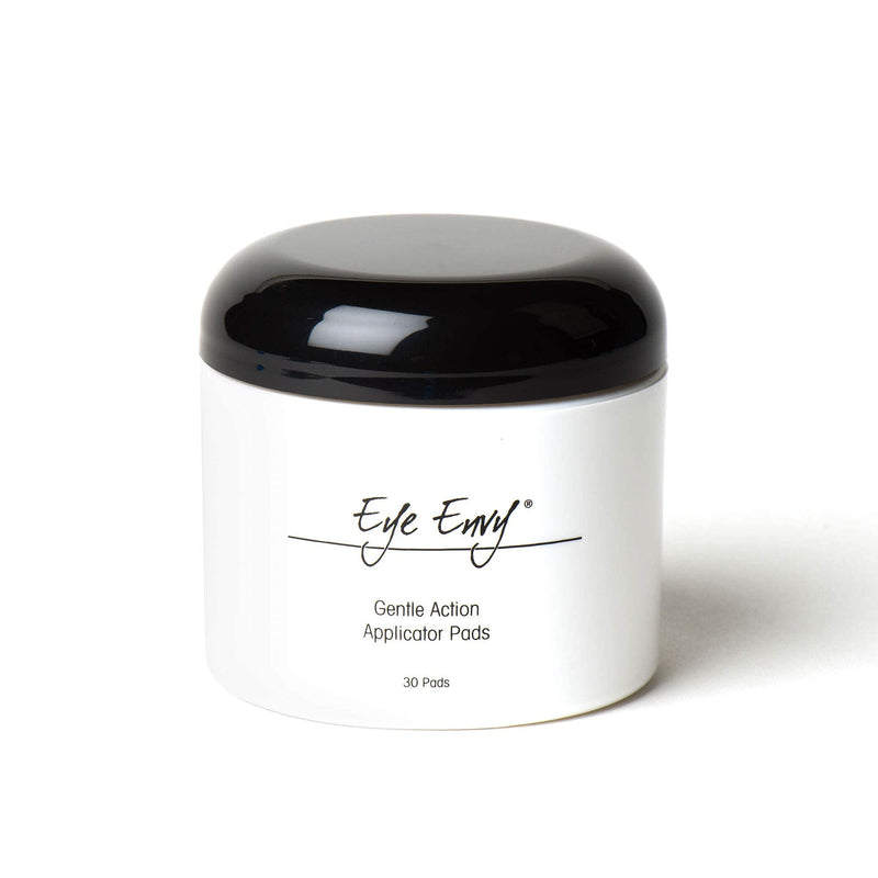 Eye Envy Gentle Action Dry Applicator Pads for Dogs and Cats. Use with Tear Stain Remover Solution. 30 Count with Reusable Jar. Waffle-Like Texture Gently Cleans. Lint Free, Non-Absorbent