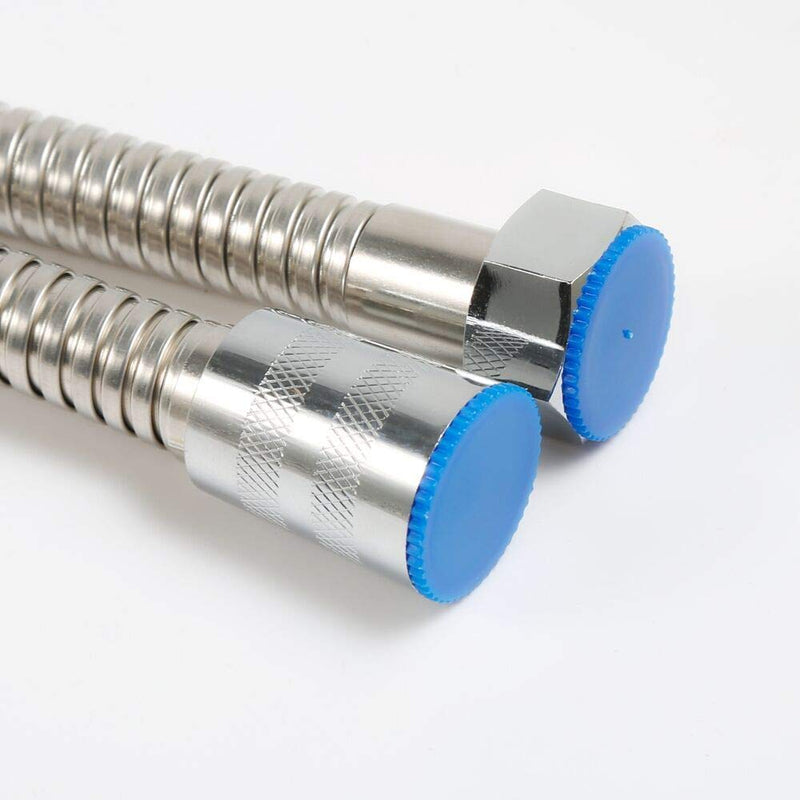 Upgraded 121-Inch Copper Head Shower Hose Stainless Steel Extra Long Shower Head Hose Bathroom Handheld Showerhead Sprayer, (Stainless Steel, 3.05-Meter)