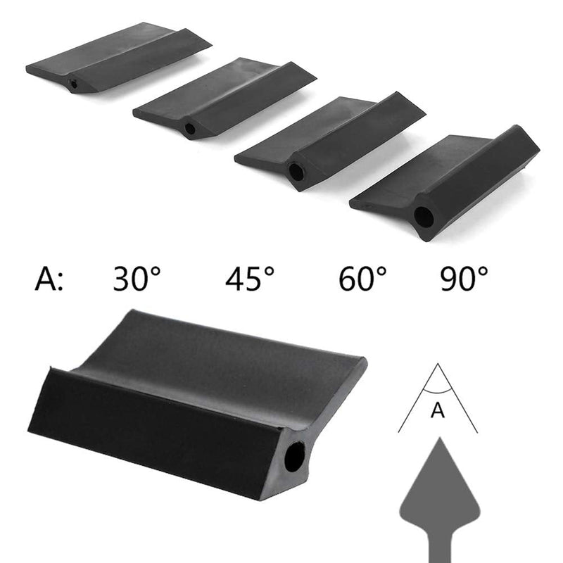 14-Piece Contour Angle Sanding Grip Set, Rubber Polishing Blocks Flexible Convex Concave for Automotive Wood