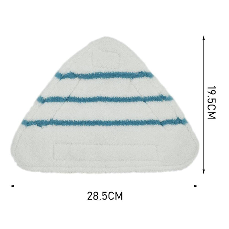 4Pcs Replacement Spare Parts Reusable Mop Pads Fit for True & Tidy STM-500, STM-700, and STM-700A Steam Mop Accessorie, And Other Steam Mops, Machine Washable up to 100x Stype A