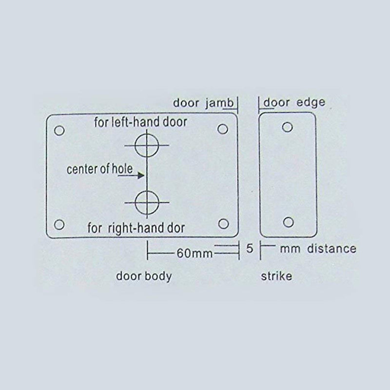 [Upgrade Version] AMOCAM Electric Electronic Door Lock 6pcs Computerized Doted Keys DC 12V Stainless Steel E-lock Support Wooden Glass Metal Door for Video Door Phone Doorbell Intercom Access Control 788