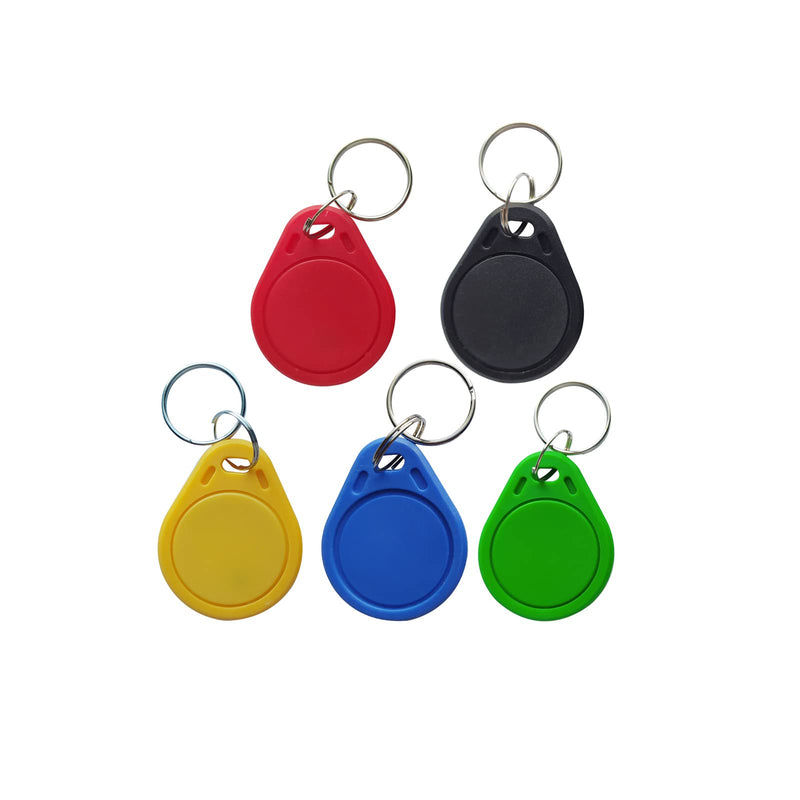Handheld 125khz Copier RFID Smart ID Card Duplicator Used for T5577 or EM4305+5pcs T5577 NO.3 Keychains +5 T5577 3M Sticker Coins - NewNest Australia