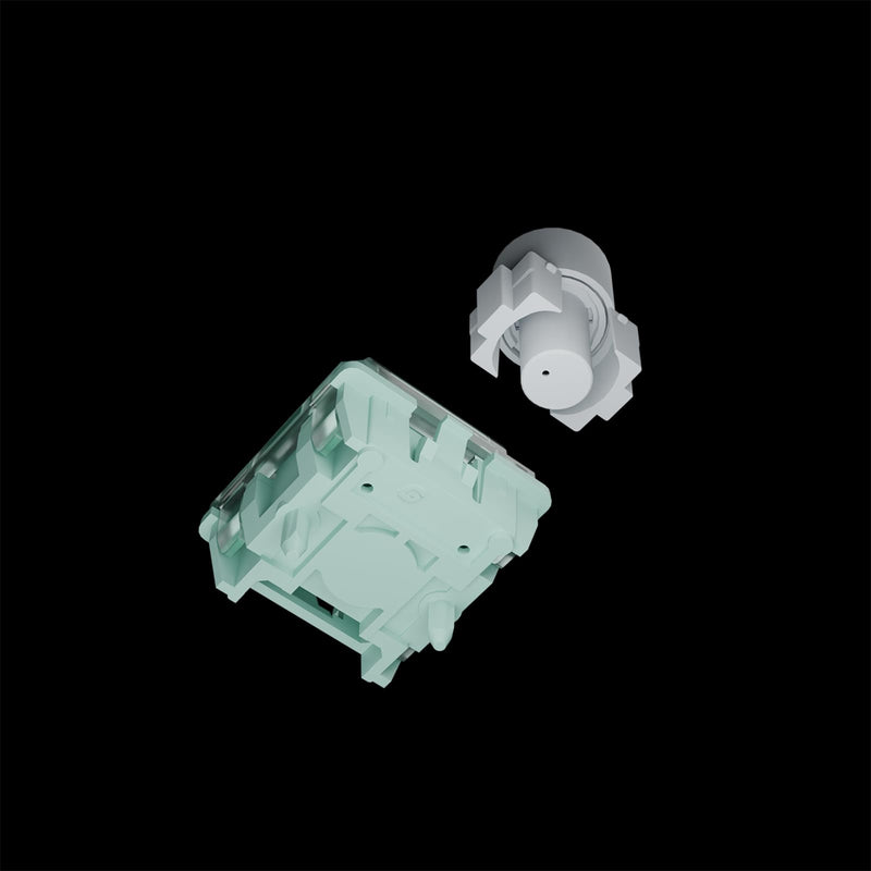 GATERON Magnetic Jade Ultra Keyboard Switch, Linear Pre-Travel Freely Setting Factory Pre-lubed for Magnetic Gaming Keyboard (70) 70PCS
