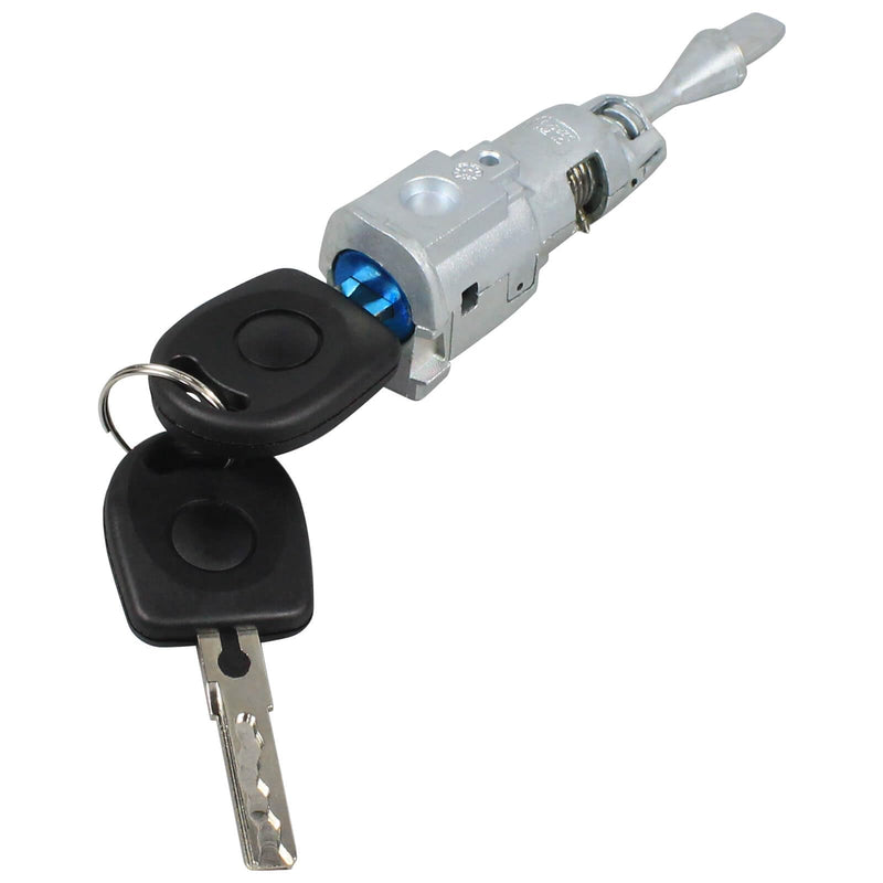 ZNB 5C6800375 Door Lock Cylinder Assy with 2 Keys, Front Left | Fit for VW Jetta 2011-2018, Replace 5C6800375AH, Replace 5C6800375CF, Replace 5C6800375BR