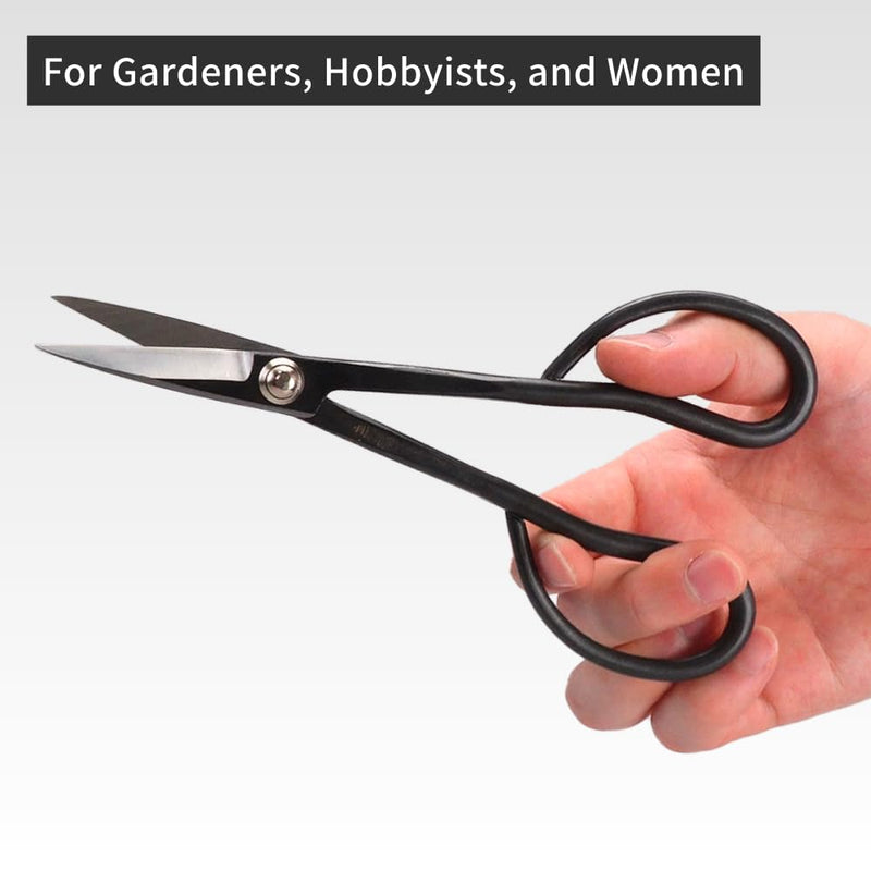 Bonsai Scissors Satsuki 7.5" (19 cm) Japanese Pruning Shears - Tree Care & Gardening tools