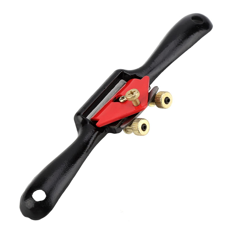 Draw Knife, 10" Adjustable SpokeShave with Flat Base, Metal Blade Wood Working Hand Tool Perfect for Wood Craft, Wood Craver, Wood Working