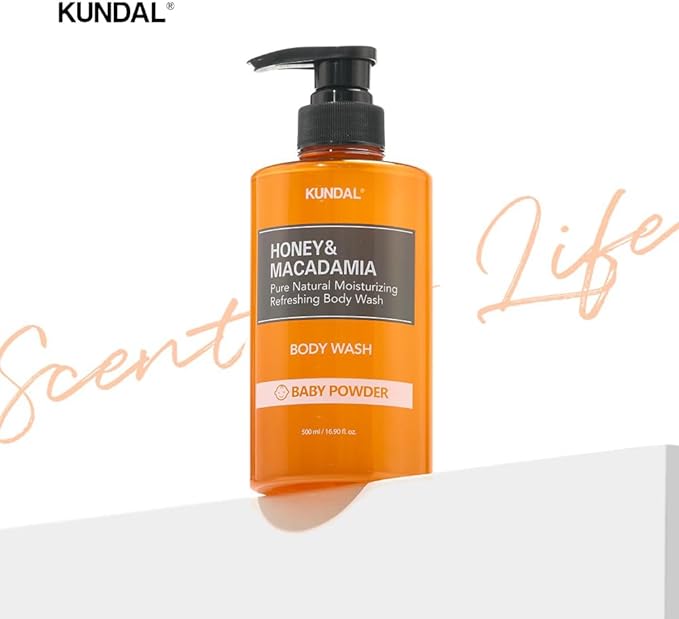 KUNDAL Pure Body Soap, Baby Powder, 16.9 fl oz (500 ml), #Baby Powder - NewNest Australia