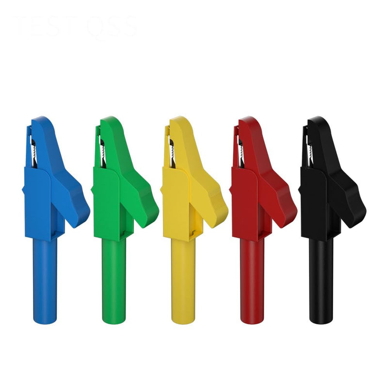 Test Lead Kit 25pcs 4mm Banana Plug to Alligator Clip Test Leads Kit Test Probes Back Probe Kit for Multimeter Automotive Diagnostic Testing Tools Set 8008 25pcs-B