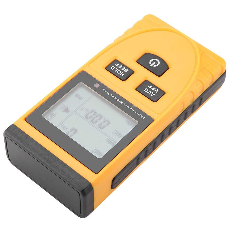 Radiation Tester,Electromagnetic Radiation Detector,EMF Tester GM3120,Sound and Light Alarm,Data Locking,Radiation Assessment,Large and Clear LCD Display Screen,Compact Size