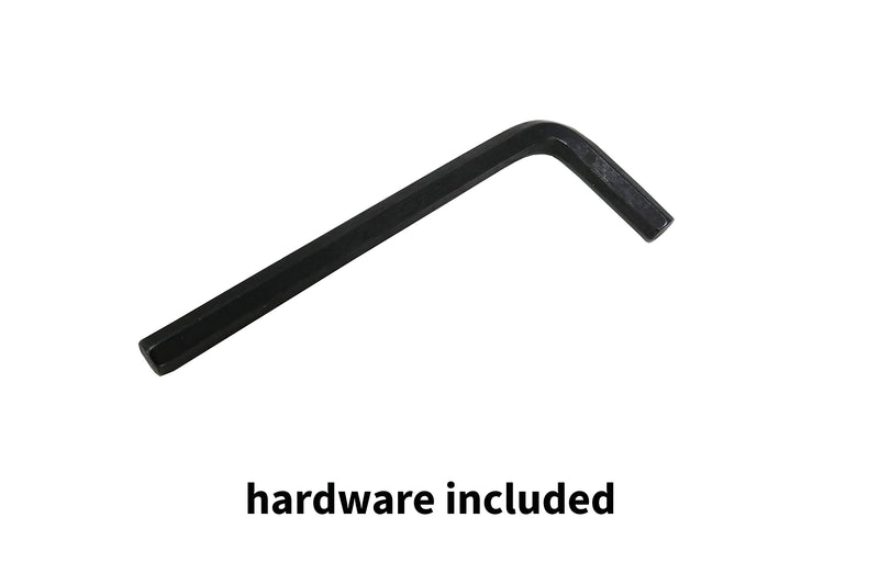 Shepherd Pack of 16 Self-Leveling Table Glides, 1/4" Threaded Stem with Adjustable Feet and Hardware, Eliminates Wobbling on Uneven Floors, Black No Disc or Felt