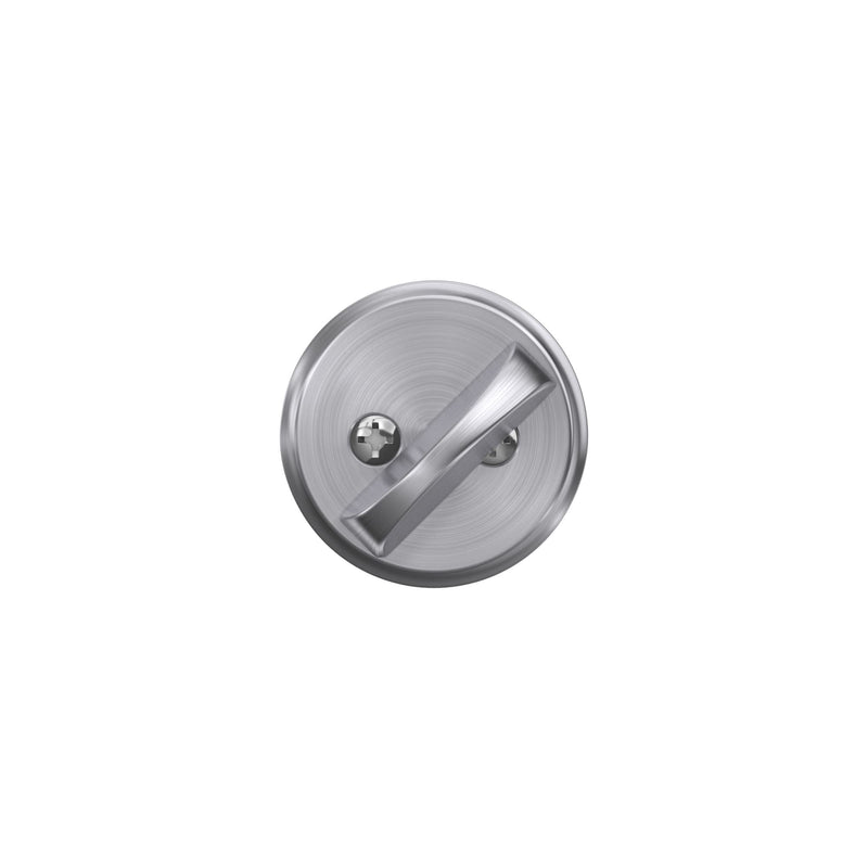 Schlage B80 626 12-287 10-116 134 N N SL One-Sided Deadbolt, Satin Chrome,2.5 in 1 Sided