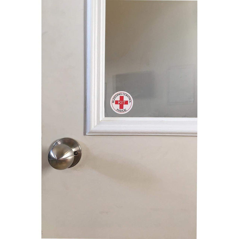 Bleeding Control Designation Stickers - 5 Pack by Rescue Essentials