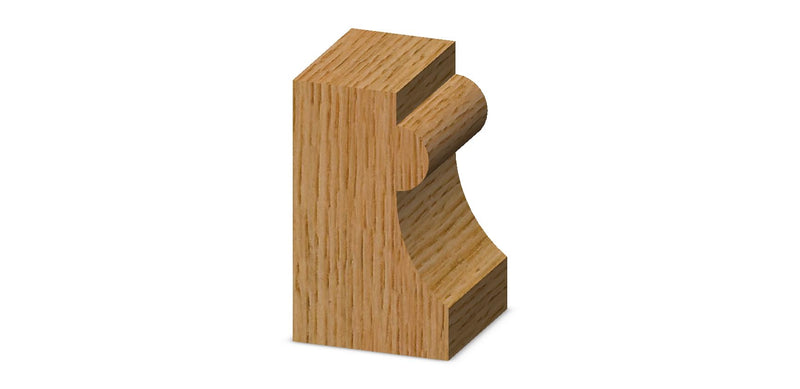 Whiteside Router Bits 3320 Specialty Molding Bit with 1-Inch Large Diameter and 1-Inch Cutting Length