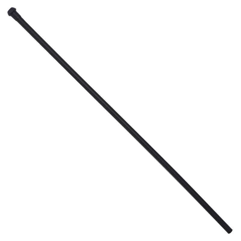 Westbrass A120-2-62 3/8" x 20" Bullnose Faucet Supply Riser Line, Matte Black (2-Pack) 2 Pack