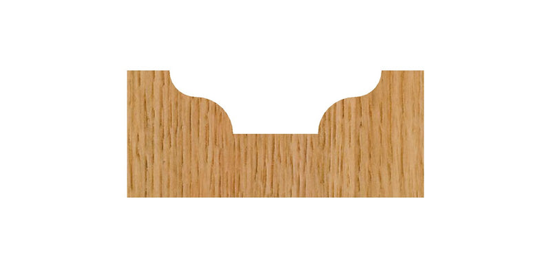Whiteside Router Bits 5620 Stile Profile Bit with Traditional 1-1/4-Inch Large Diameter and 1/2 -Inch Shank