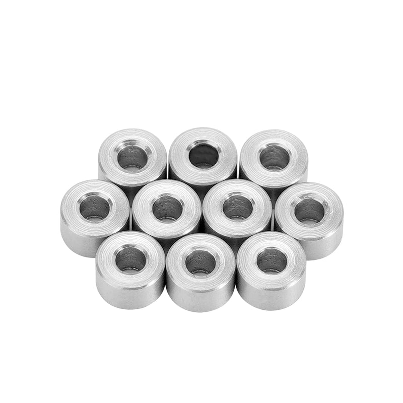 INJORA Washers Spacers - 50PCS Flat Stainless Steel Gasket for 1/24 RC Crawler SCX24 AX24 Upgrade