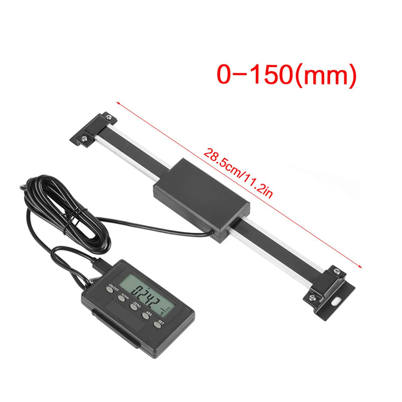Digital Readout Linear Scale for Milling Machines or Lathes - Remote Display for Convenient Reading and - Ideal for Upgrading Old Lathe