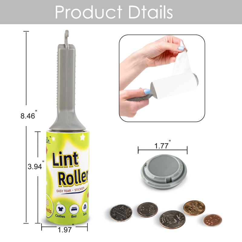 Real Working Lint Roller with Storage, Secret Stash Safes, Secret Hidden Diversion,Money Jewelry Storage (Man) man