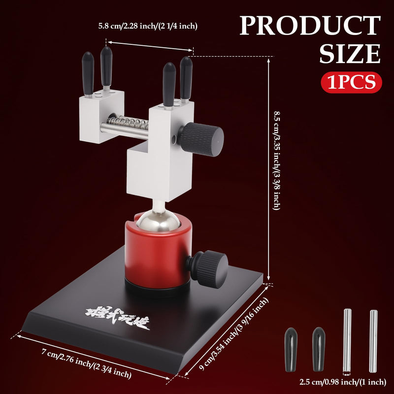 Mini Vise Table Top Clamp, Aluminum Alloy Small Bench Vice for Hobby Jeweler, 360° Rotatable Adjustable Workbench Tool for Jewelry Making DIY Project Craft Repair Tool