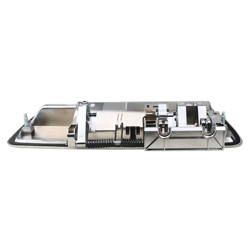 Rear Tailgate Window Release Handle Assembly w/o Camera Compatible with 2004-2013 Nissan Armada Replaces 90606-ZZ90E Chrome without camera