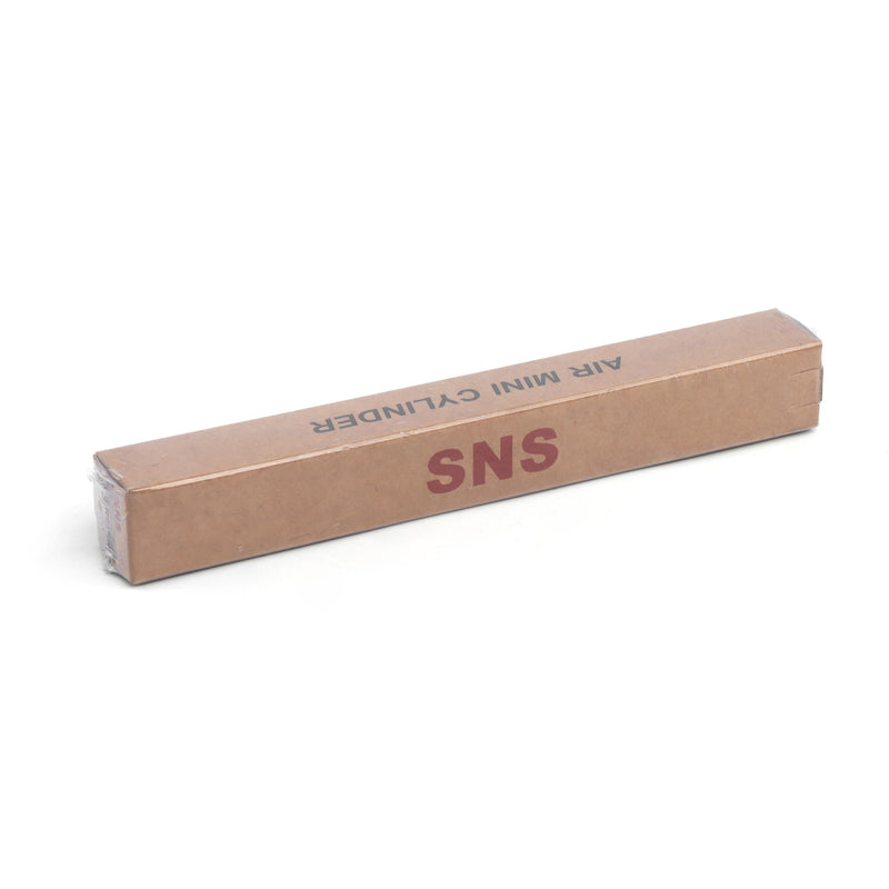SNS Pneumatic 16mm Bore 100mm Stroke NPT1/8 Aluminum Alloy Mini Air Cylinder Double Action MAL16x100 MAL16*100-NPT