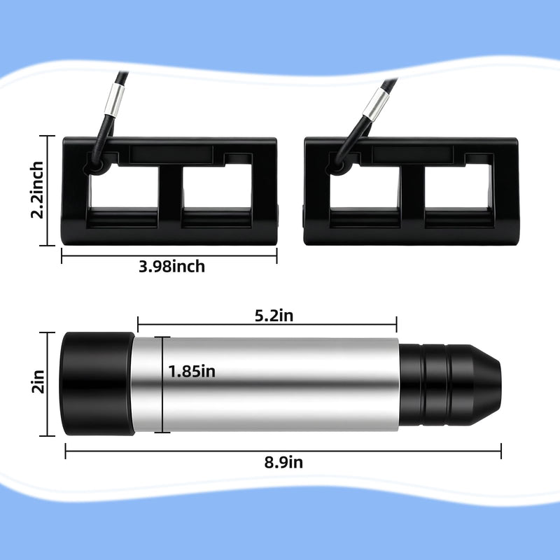 Outboard Motor Support Transom Saver, Hydraulic Steering Lock Set for Boat Transom Stabilization Prevents Motor Wobble & Enhances Trailers Safety