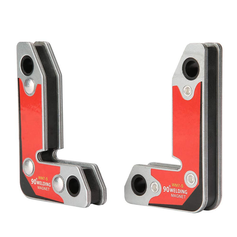 Fireball Set 2Pcs Inside Outside Magnet Welding Clamp Magnetic Holder Fixer Welder Tool 30 60 90 Degree