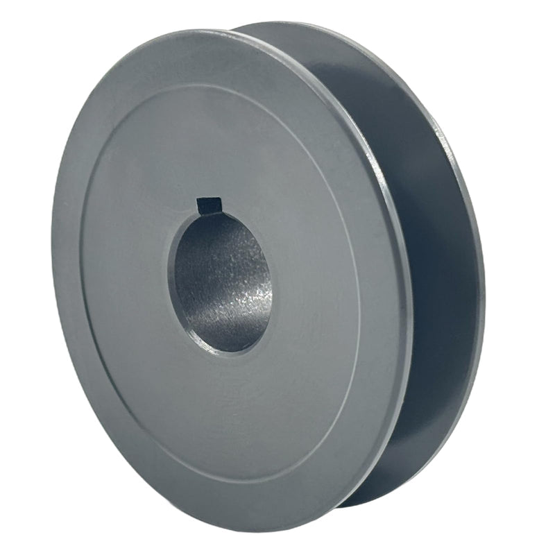 AK27-3/4 Shevaves,v Belt Pulley 3/4 inch bore 2.7" OD,Motor Pulley Cast Iron for A 3L 4L V-Belts,AK2734 Pulley 3/4"Bore,2.7"OD 1 Groove