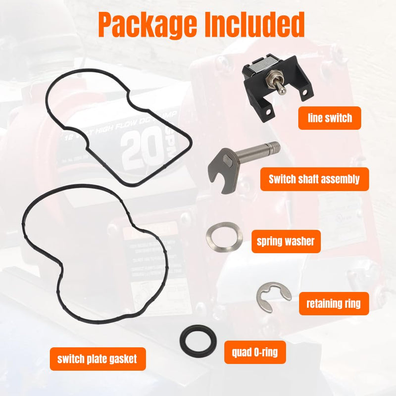 Line Switch & Shaft Kit for Fill-Rite 1210C Pumps Replace KIT120ES
