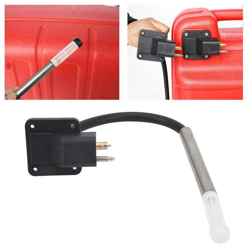Fuel Tank Fitting, Marine Fuel Tank Connector Portable 12L 24L Boat Fuel Tank Connector Fitting Boat Outboard Engine Accessory