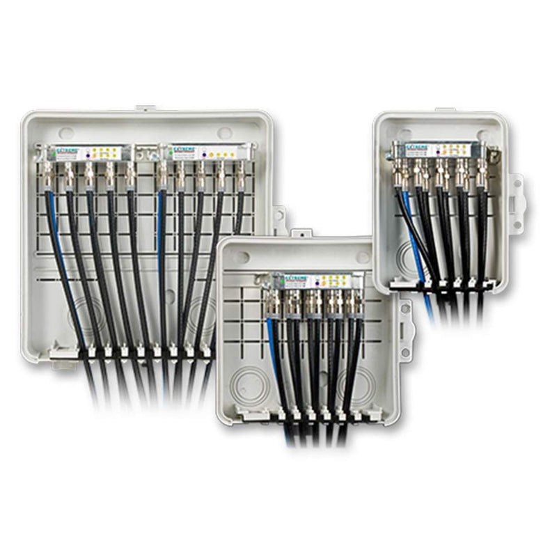 Heavy Duty Weather Proof Multi Purpose Enclosure Amphenol Broadband 9 x 9 x 4 (Interior approx. 8 x 8 x 3-1/2)