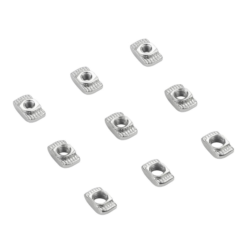 DYWISHKEY 180 Pieces 2020 Series T Nuts M3/ M4/ M5 T Slot Nut Hammer Head Fastener Nut Assortment Kit for Aluminum Profile