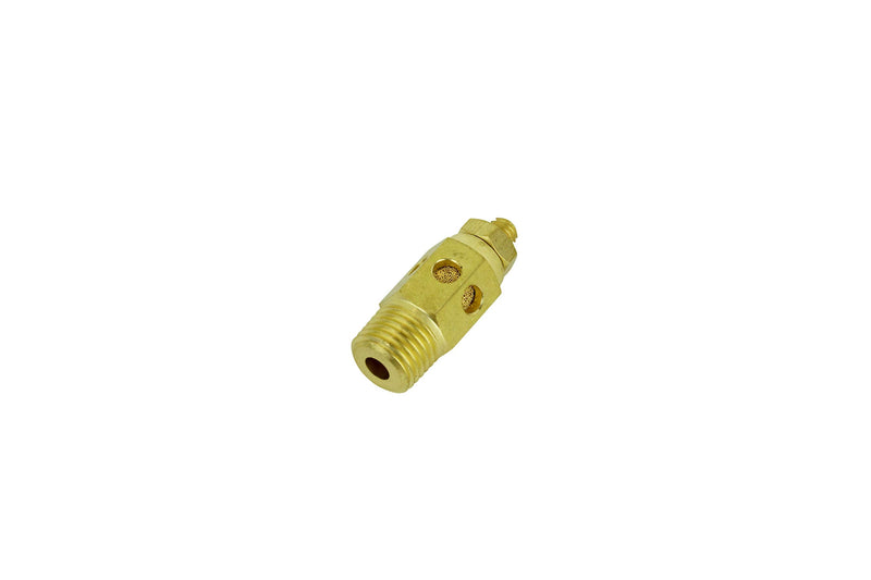 Milton Speed Control Exhaust Muffler, 1/4” MNPT - 40 Micron Sintered Bronze Silencer/Diffuse Air & Noise Reducer - Box of 10