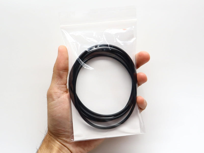 Captain O-Ring – Replacement 3.5” O-Rings for APEC Essence, Ultimate Reverse Osmosis RO Water Filter Housings (4 Pack) (Version A (O-Ring-Set)) Version a (O-ring-set)