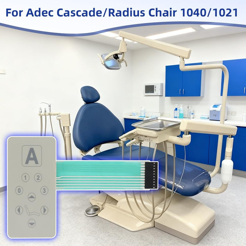 39.1045.00 Touchpad Control Panel for Adec Cascade Chair 1040 & 1021-Replaces 39.1045.00