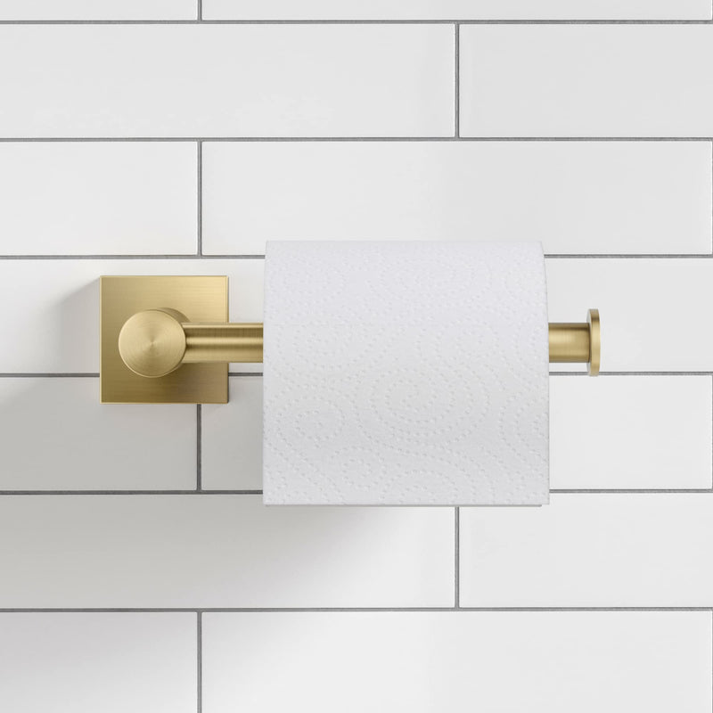 KRAUS Ventus Bathroom Toilet Paper Holder, Brushed Gold Finish, KEA-17729BG