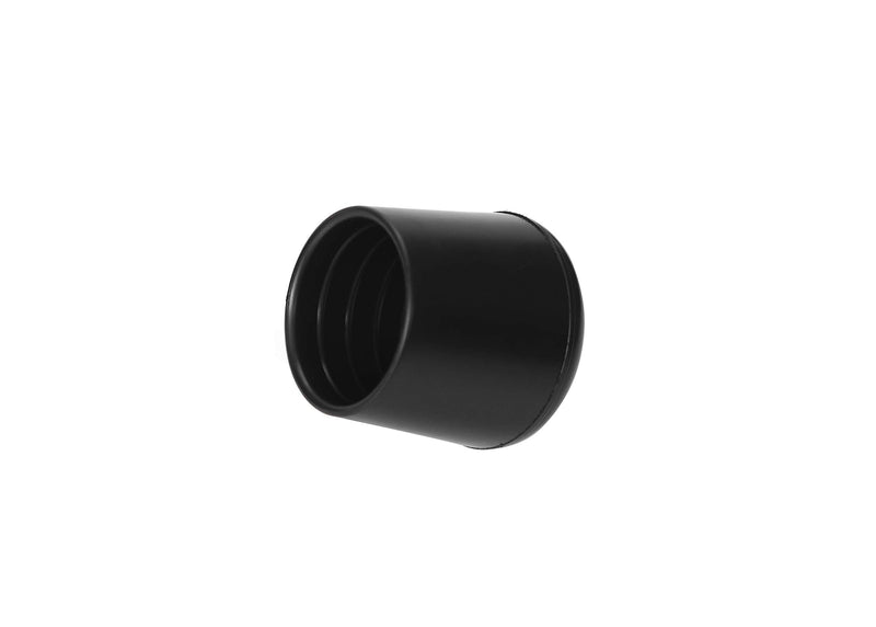 Chair Leg Tips Caps Non-Slip Rubber Leg Tips 1” Inner Diameter Furnigear -Black Chair Leg Floor Protectors Round, 16 Pack Black 1" -16pack