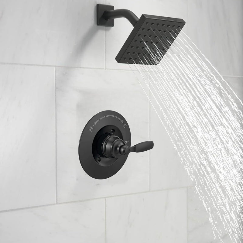 Replacement for Delta T14032-BL Shower Valve Trim Kit,Compatible with RP46074, Fits R10000 Series Valves(Cartridge/Valve Not Included) Black