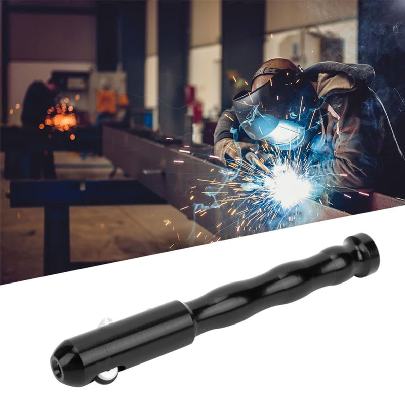 TIG Pen Finger Feeder Welding Rod Holder 1.0-3.2mm (1/32''-1/8'') Welding Wire Pencil Filler TIG-Pen Weld Filler Metal Tool(Black) Black